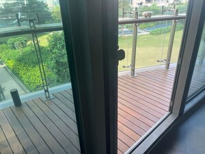 Balcony in 3 BHK Apartment at Lodha World View, Worli – for Rent