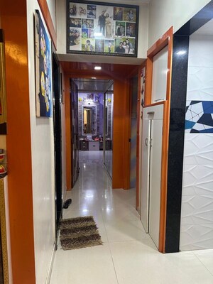 Building Lobby in 2 BHK Apartment at Aditya Aryan, Borivali East – for Rent