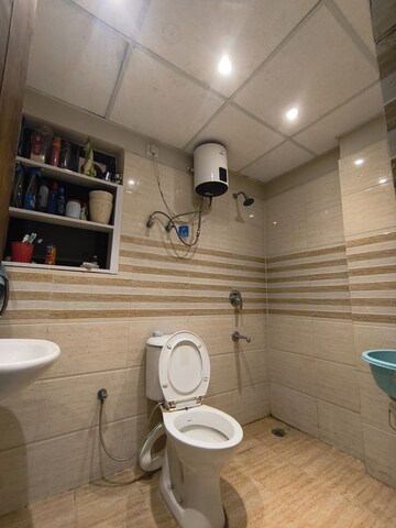 Bathroom in 3 BHK Apartment at NK Sharma Savitry Greens 2, Ghazipur – for Sale