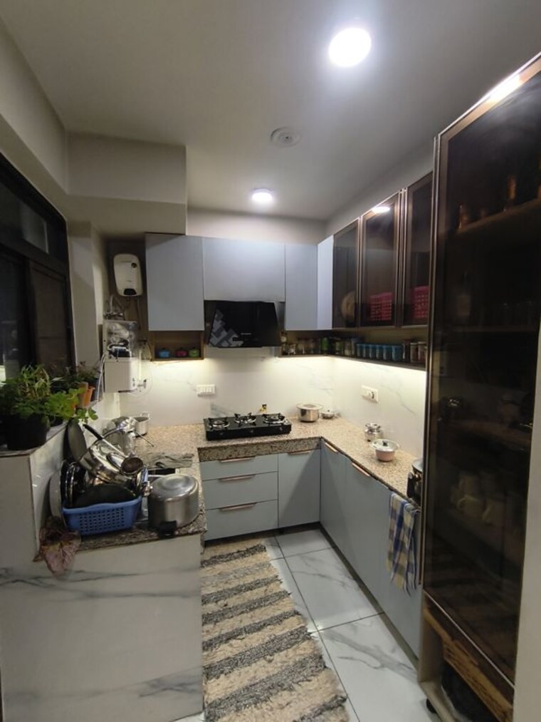 Kitchen, nk-sharma-savitry-greens-2 3 Bedroom 1160 Sq.Ft. Apartment In Ghazipur Zirakpur 10072872