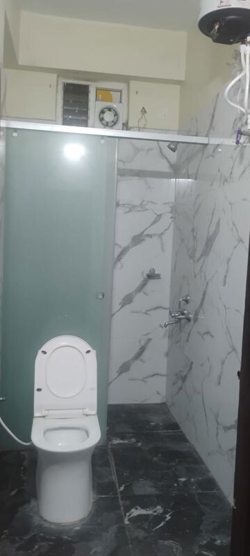 Bathroom in 3 BHK Apartment at Peace Abode , Kondapur – for Rent
