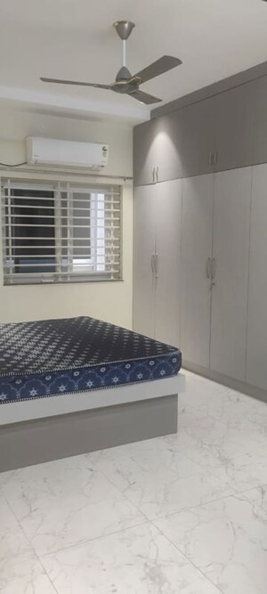 Bedroom in 3 BHK Apartment at Peace Abode , Kondapur – for Rent