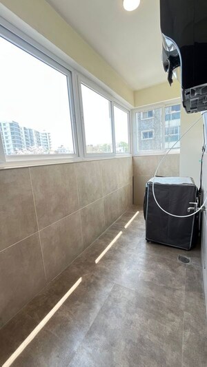 Bathroom in 3 BHK Apartment at GP Aditya, Koramangala – for Rent