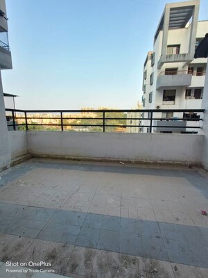 Balcony in 2 BHK Apartment at Balaji Paradise, Dhayari – for Rent