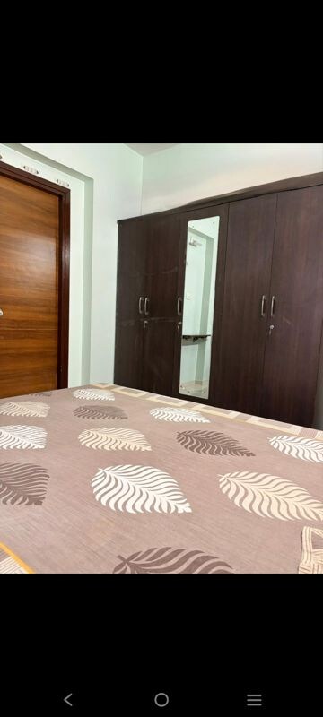 Bedroom in 3 BHK Apartment at Swati Chrysantha, Shela – for Rent