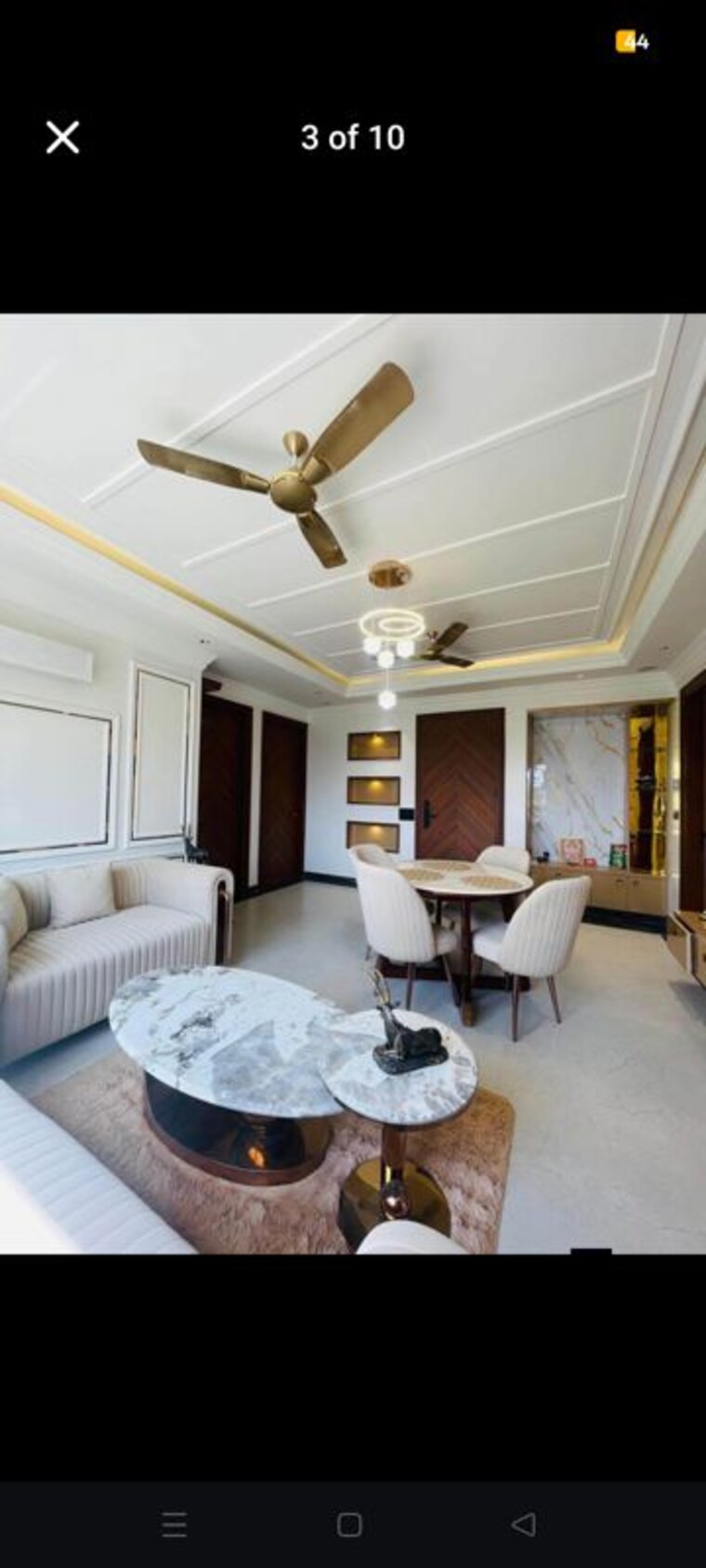Living Room, bptp-astaire-gardens 3 Bedroom 1300 Sq.Ft. Builder Floor In Sector 70a Gurgaon 10073168