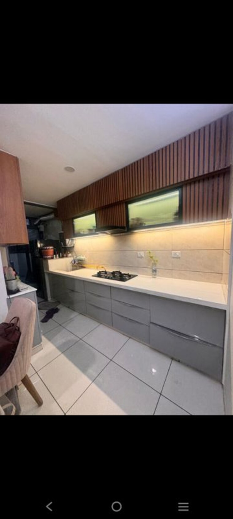 Kitchen, goyal-orchid-blues 3.5 Bedroom 1700 Sq.Ft. Apartment In Shela Ahmedabad 10073229