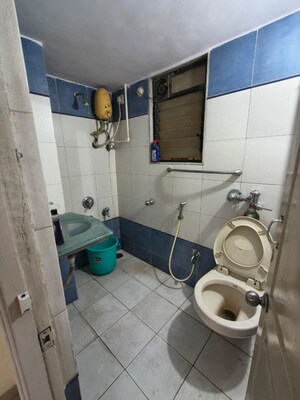 Bathroom in 2 BHK Apartment at Suncity Complex, Powai – for Rent