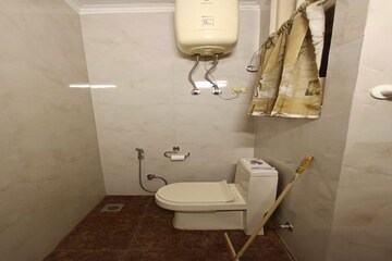 Bathroom in 3 BHK Builder Floor at Chittaranjan Park – for Rent