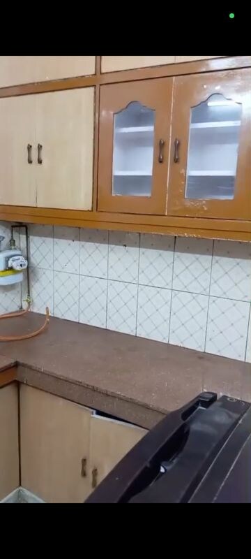 Kitchen in 2 BHK Builder Floor at Malviya Nagar – for Rent