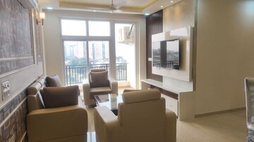 Living Room in 3 BHK Apartment at Omaxe The Palace, Gomti Nagar – for Rent