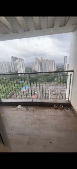 Balcony in 2 BHK Apartment at Kalpataru Paramount, Kapur Bawdi – for Rent