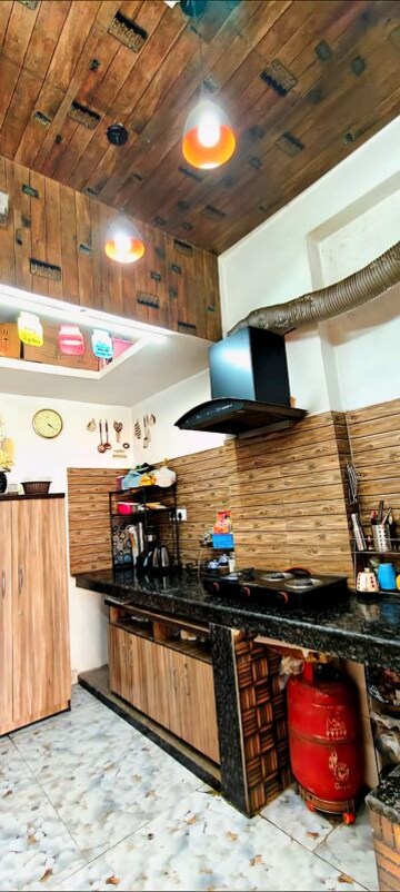 Kitchen in 3 BHK Apartment at Shalimar Oneworld Vista, Gomti Nagar – for Rent