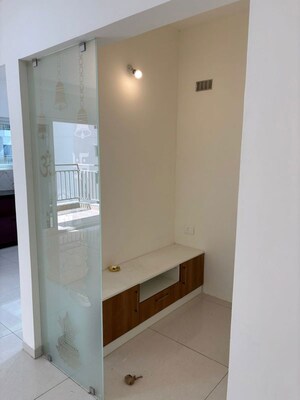 Bathroom in 3 BHK Apartment at Rajapushpa Provincia, Narsingi – for Rent