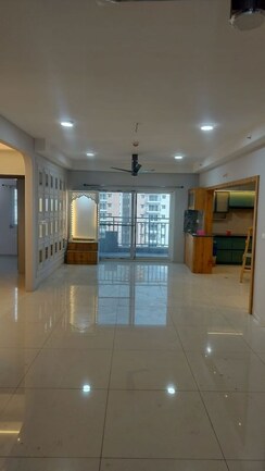 3 BHK + Pooja Room Apartment For Rent in Rajapushpa Provincia