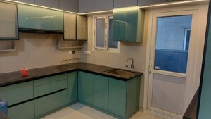 Kitchen in 3 BHK Apartment at Rajapushpa Provincia, Narsingi – for Rent