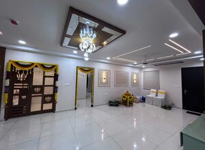 Living Room in 3 BHK Apartment at Rajapushpa Provincia, Narsingi – for Rent