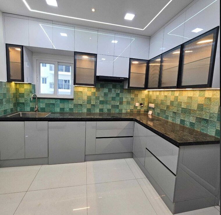 Kitchen, rajapushpa-provincia 3 Bedroom 2335 Sq.Ft. Apartment In Narsingi Hyderabad 10073322