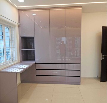 Kitchen in 3 BHK Apartment at Rajapushpa Provincia, Narsingi – for Rent