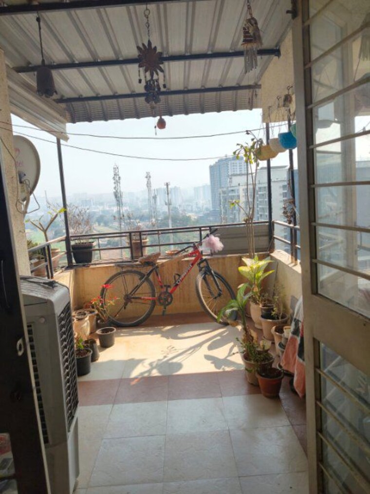Balcony, vaishnavi-sahil-vighnesh 2 Bedroom 1200 Sq.Ft. Apartment In Wakad Pune 9986482