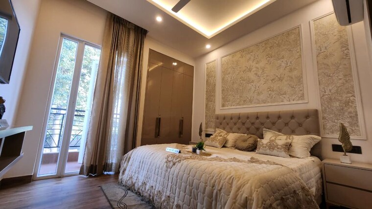 Bedroom, nkv-golden-avenue 3 Bedroom 1341 Sq.Ft. Builder Floor In Sohna Sector 35 Gurgaon 10073445