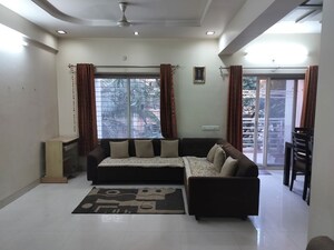 Living Room in 2 BHK Apartment at Mirchandani Palms, Rahatani – for Rent