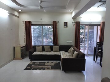 Living Room in 2 BHK Apartment at Mirchandani Palms, Rahatani – for Rent
