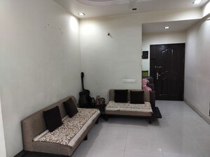 Living Room in 2 BHK Apartment at Mirchandani Palms, Rahatani – for Rent