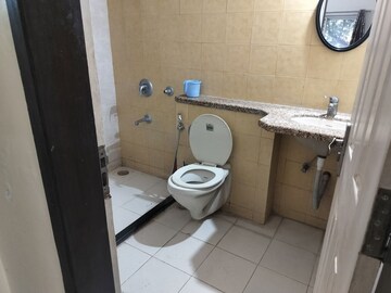 Bathroom in 2 BHK Apartment at Mirchandani Palms, Rahatani – for Rent