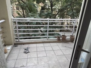 Balcony in 2 BHK Apartment at Mirchandani Palms, Rahatani – for Rent