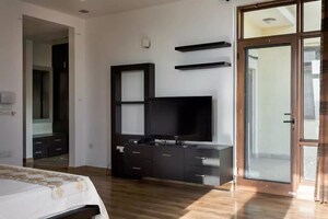 Kitchen in 4 BHK Apartment at Jaypee Green Earth Court, Jaypee Greens – for Rent