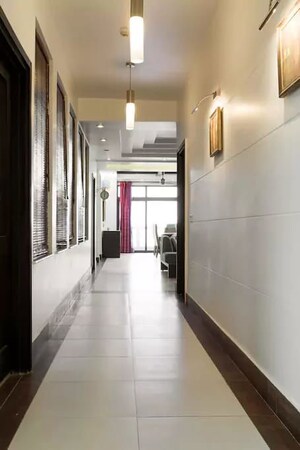 Building Lobby in 4 BHK Apartment at Jaypee Green Earth Court, Jaypee Greens – for Rent