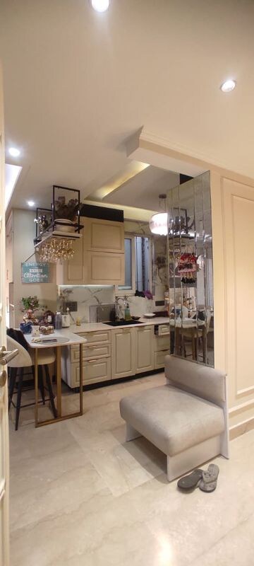 Kitchen in 3 BHK Builder Floor at Safdarjung Enclave – for Rent