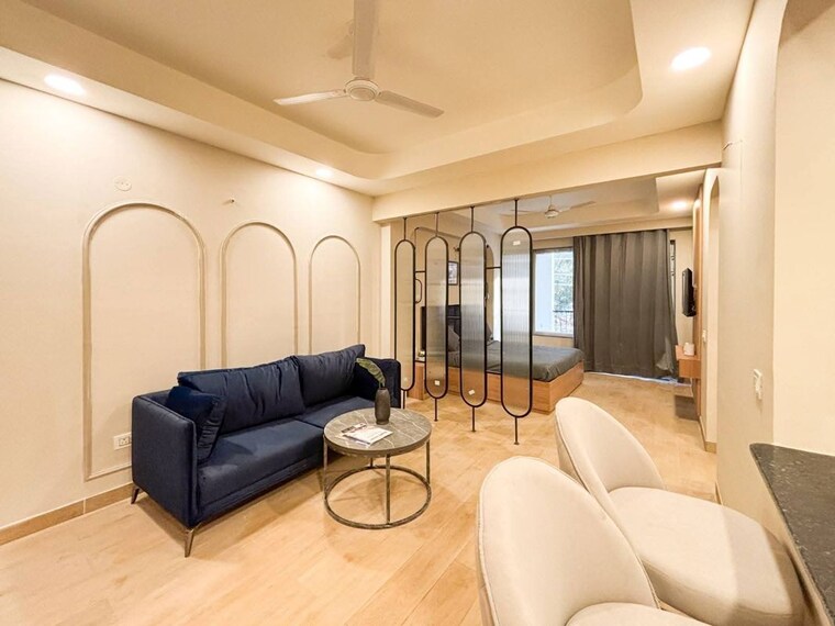 Living Room, sector 21 1 Bedroom 785 Sq.Ft. Apartment In Sector 21 Gurgaon 10073478
