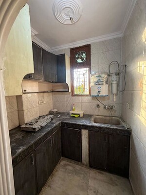 Kitchen in 1 BHK Builder Floor at Kalkaji – for Rent