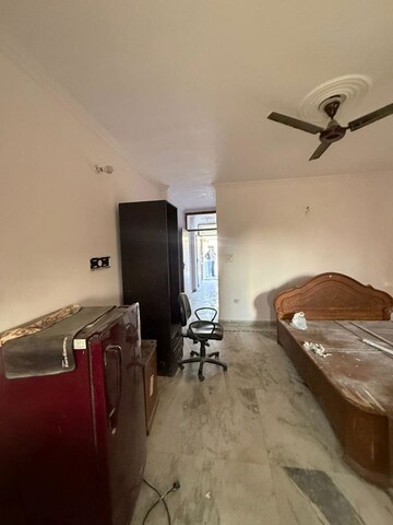 Bedroom in 1 BHK Builder Floor at Kalkaji – for Rent