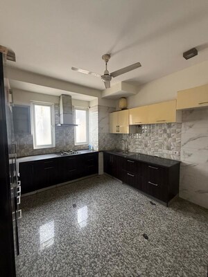 Kitchen in 4 BHK Builder Floor at New Friends Colony – for Rent