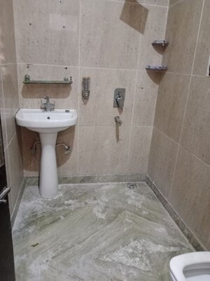 Bathroom in 3.5 BHK Builder Floor at Ansals Sushant City – for Rent