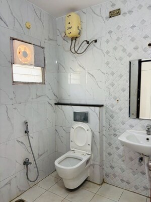 Bathroom in 3 BHK Builder Floor at Madhapur – for Rent