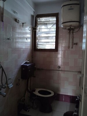 Bathroom in 2 BHK Apartment at Sanewadi – for Rent
