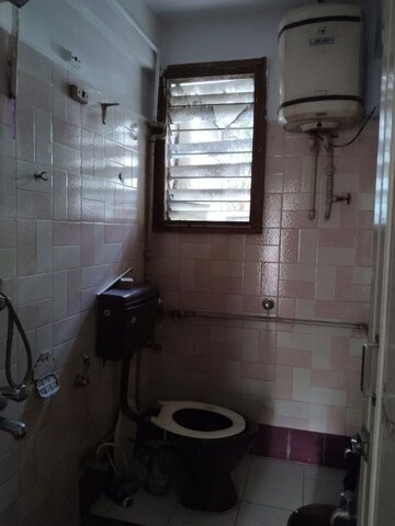 Bathroom in 2 BHK Apartment at Sanewadi – for Rent