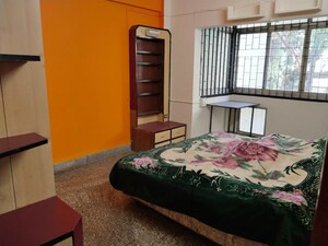 Bedroom in 2 BHK Apartment at Sanewadi – for Rent
