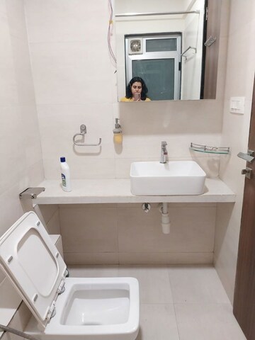 Bathroom in 2 BHK Apartment at Arkade Earth, Kanjurmarg East – for Rent