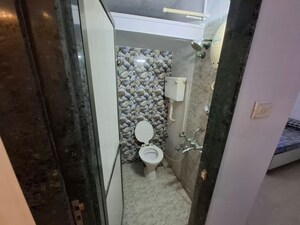 Bathroom in 2 BHK Apartment at Panchsheel Apartment, Andheri West – for Rent