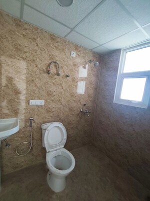 Bathroom in 3 BHK Builder Floor at Vishesh Khand, Gomti Nagar – for Rent