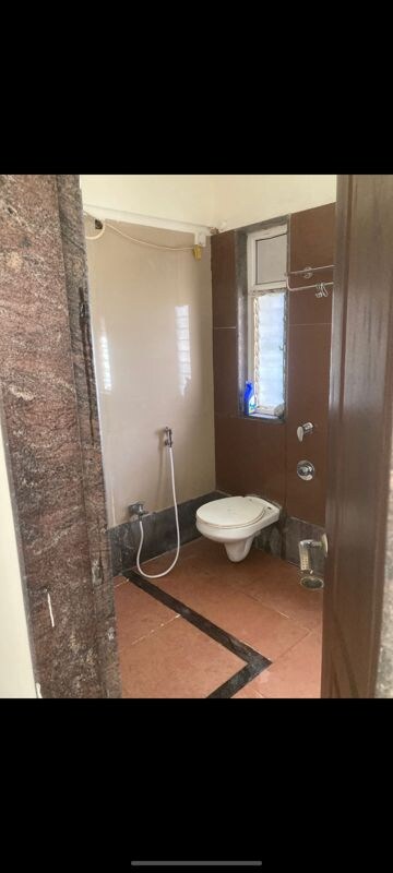 Bathroom in 2 BHK Apartment at Shivam CHS Pimple Saudagar, Pimple Saudagar – for Rent