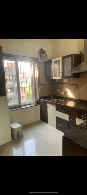 Kitchen in 2 BHK Apartment at Shivam CHS Pimple Saudagar, Pimple Saudagar – for Rent