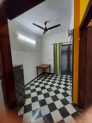 Bedroom in 1.5 BHK Builder Floor at Arun Yamuna Enclave, Sector 30 – for Rent