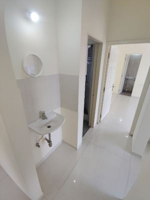 Bathroom in 1 BHK Apartment at Vijay Orovia, Ghodbunder Road – for Rent