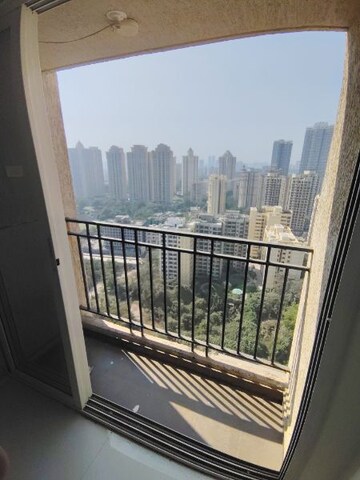 Balcony in 1 BHK Apartment at Vijay Orovia, Ghodbunder Road – for Rent